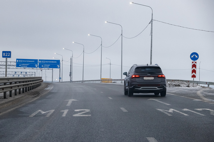 По новой трассе М12 «Восток» время в пути заметно сокращается. Согласно «Яндексу» — до 9 часов