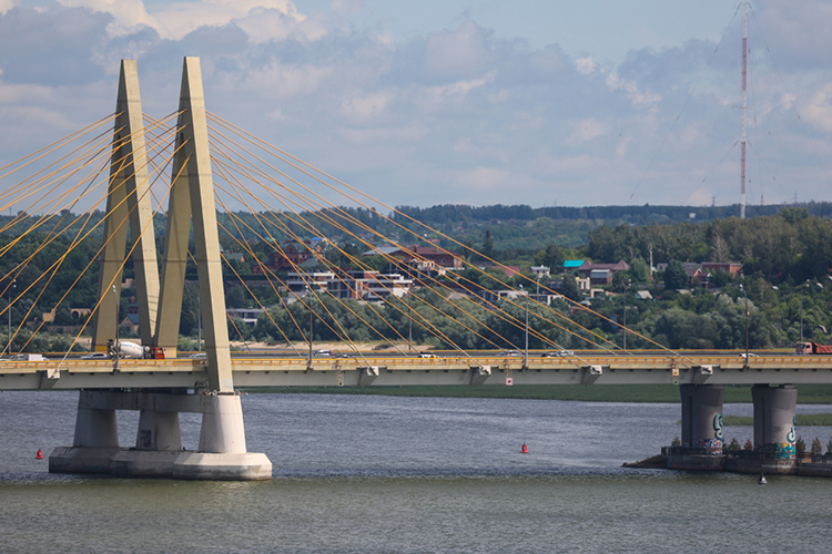 С 1 апреля на реконструкцию закроют вторую половину моста «Миллениум» от ул. Вишневского до Амирхана