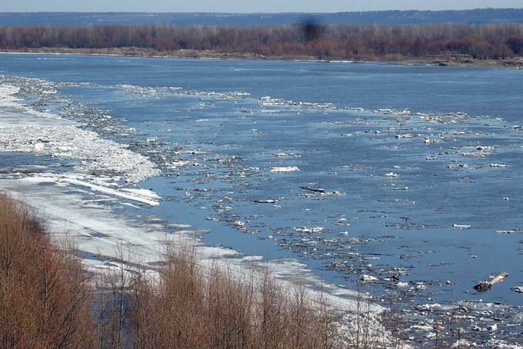 Приток воды в водохранилища Волжско-Камского каскада ГЭС прогнозируется от 97 до 116%, а уровень Куйбышевского водохранилища в районе Казани на 1 апреля составляет 50,94 м по Балтийской системе