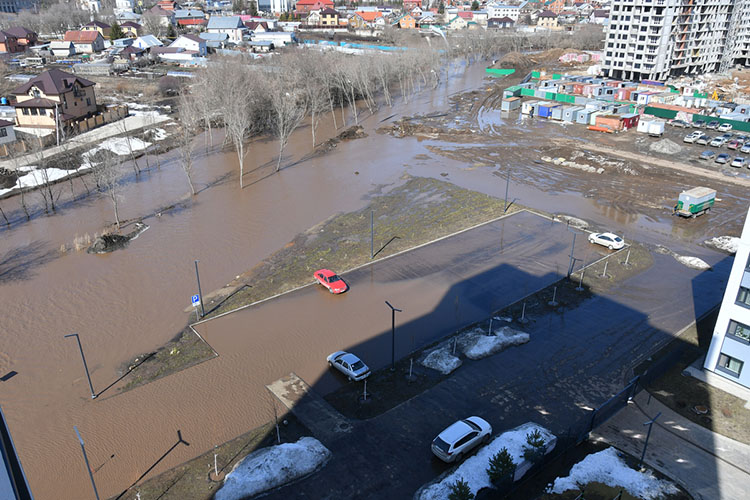 После затопления город планирует внести правки в проект благоустройства береговой линии Челнов