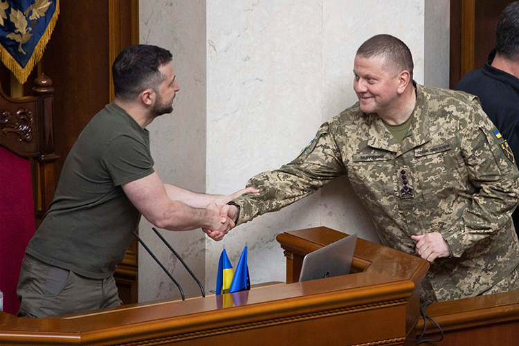В Киеве продолжаются перестановки после того, как Валерий Залужный был отстранен от должности