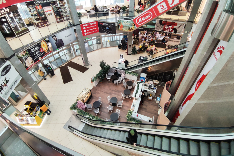 Незаполняемость торговых центров с 20% упала до 5-8%