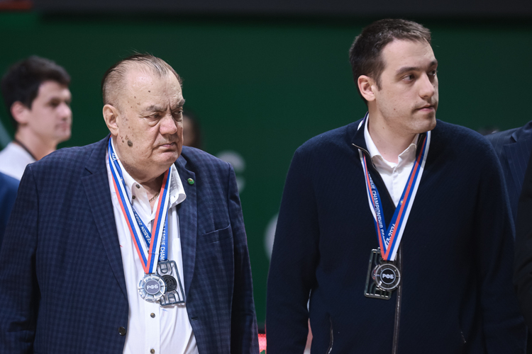УНИКС во второй год подряд вышел в финал Единой лиги (на фото — Евгений Богачёв и Богдан Богачёв)