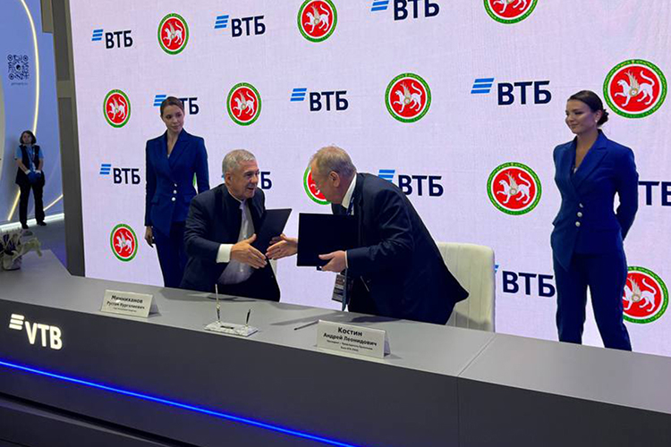 Самое крупное соглашение Татарстан подписал с ВТБ
