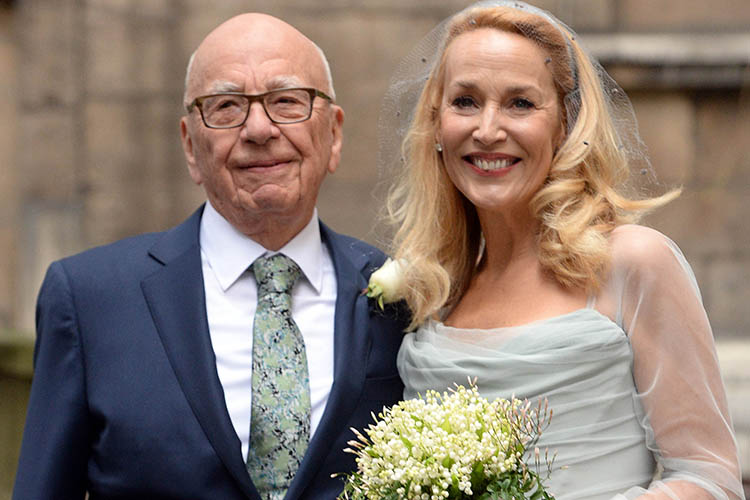 67-летняя Елена Жукова вышла замуж за 93-летнего австралийского миллиардера Руперта Мердока