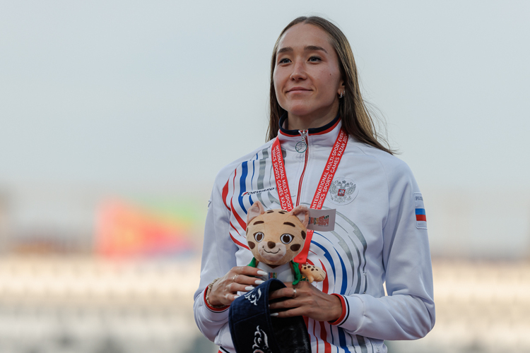 Татарстанская спортсменка Рамиля Валитова стала третьей в прыжках в длину