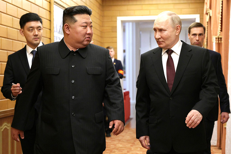 Общение Путина и Ким Чен Ына в формате тет-а-тет заняло около двух часов