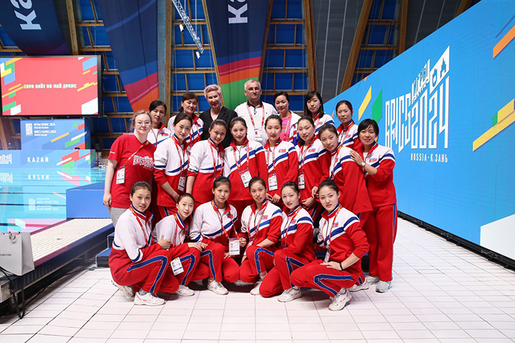 Благодаря усилиям «народной дипломатии» в лице Скокова в Казань на завершающиеся сегодня Игры БРИКС приехала сборная КНДР по синхронному плаванию