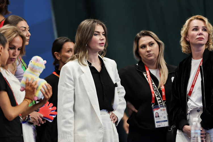 Алина Кабаева посетила все дни соревнований