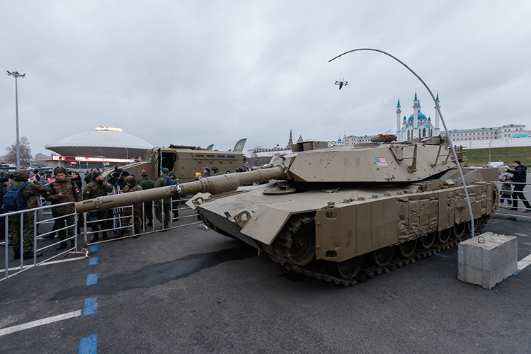 К популярному в инфопространстве танку Abrams интереса особо не наблюдалось