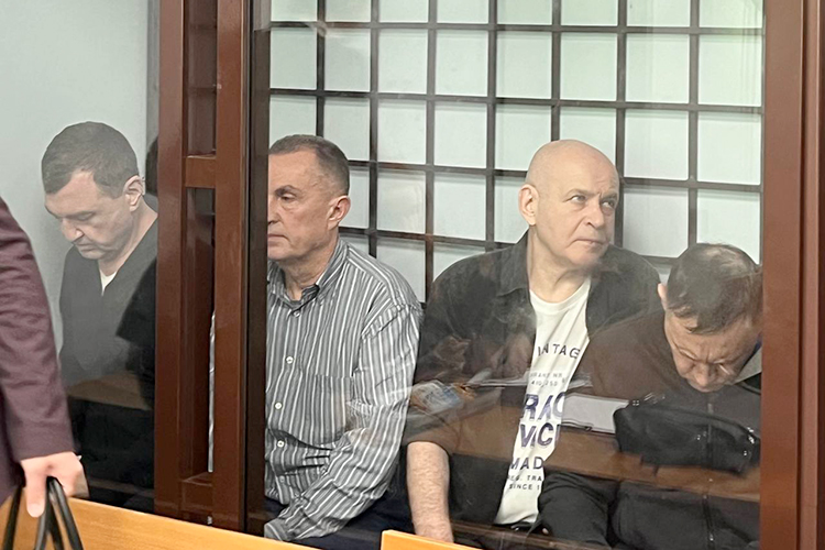 Нафиев, Кучинский, Коклягин, Бойков (слева направо)