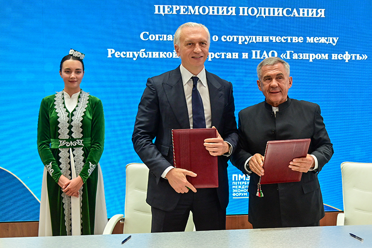 Еще одно соглашение Татарстана — с «Газпромнефтью»