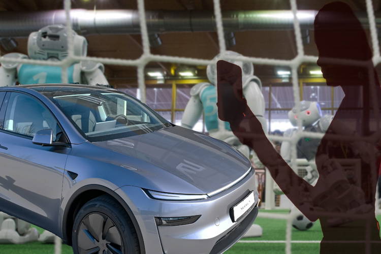 Tesla сама доехала с завода до покупателя, роботы впервые сыграли в футбол, «Ростех» выпустил стейблкоин