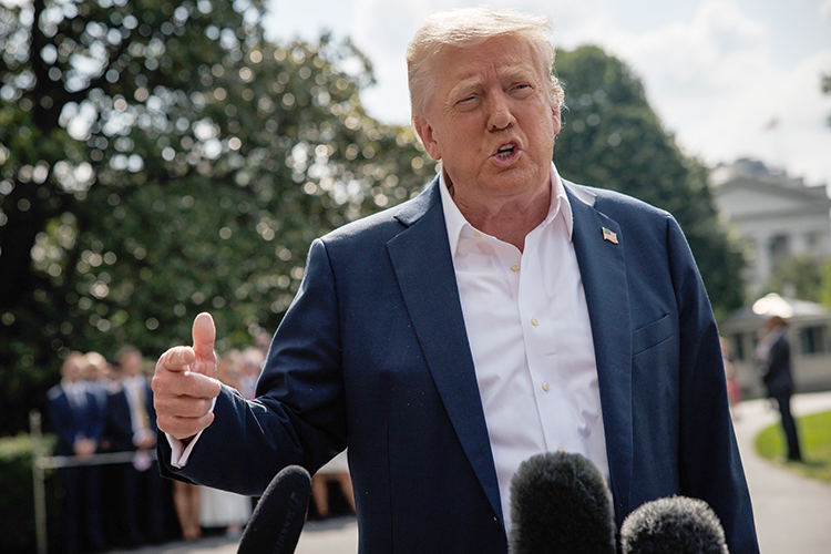 Дональд Трамп ожидаемо наехал на Россию