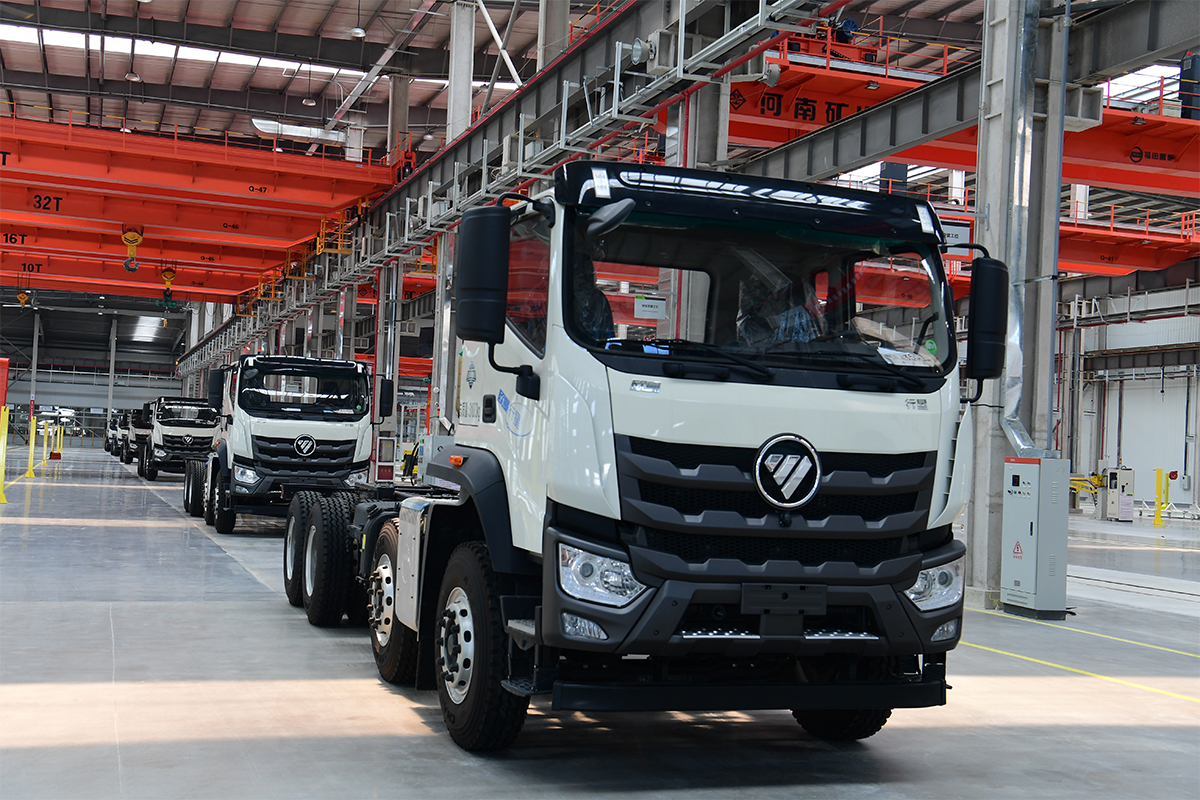Стоимость новых Foton начинается от 7 млн рублей