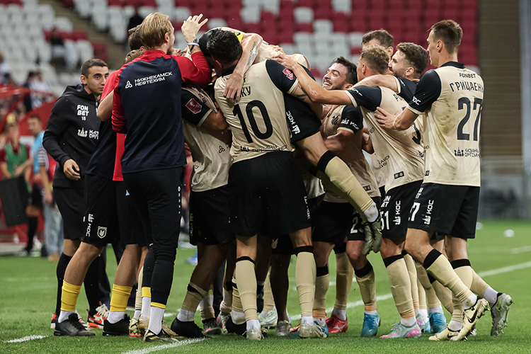 «Рубин» обыграл «Оренбург» в Кубке России со счетом 2:0
