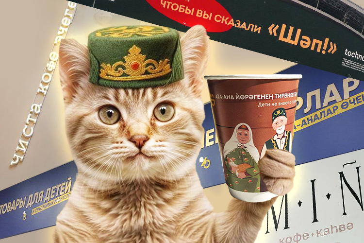 Тукай на самокате, котики в тюбетейках и «шәп» креатив: зачем федеральным компаниям татарская реклама?
