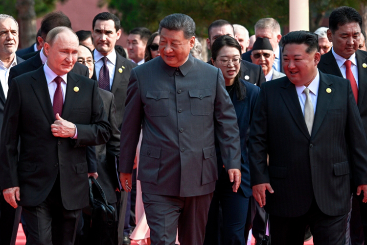 Владимир Путин, Си Цзиньпин и Ким Чен Ын