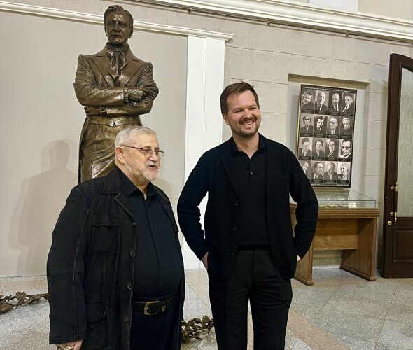 Александр Славутский и Никита Кобелев