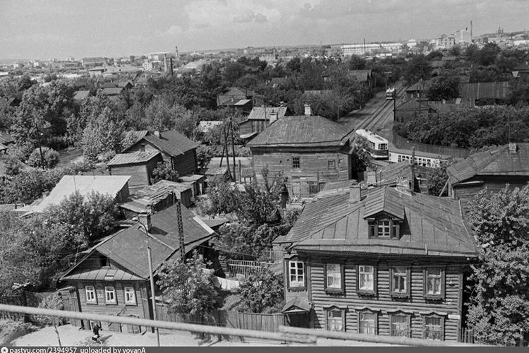 Улица Островского, 1969 г. Улица Островского, 1969 г.