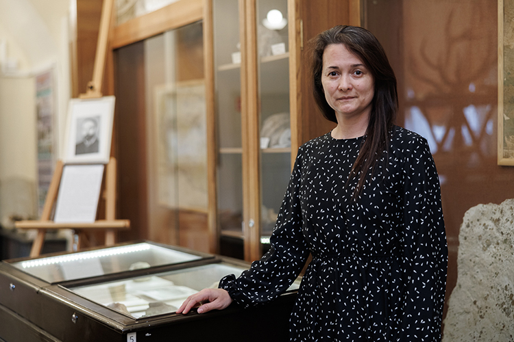 Миляуша Уразаева — заведующая геологическим музеем им. Штукенберга