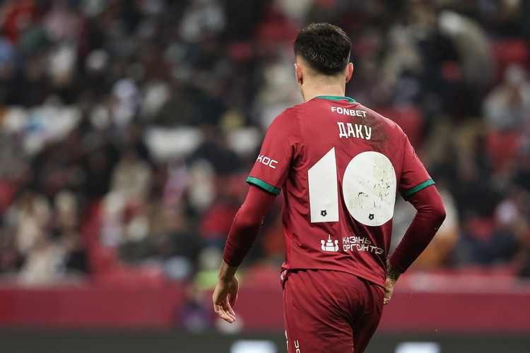 Даку вышел с необычной «десяткой» на спине в честь 10-летия «Матч ТВ»