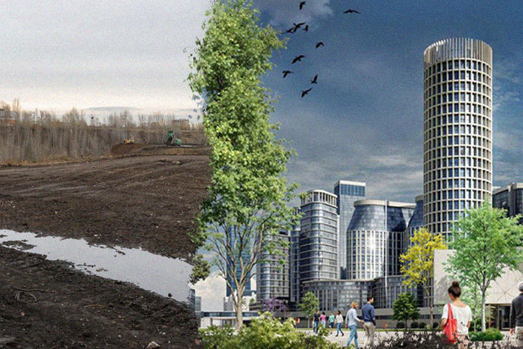 «Манхэттен» Григорьева или парк Дембича: какое будущее рисуют центру Челнов?