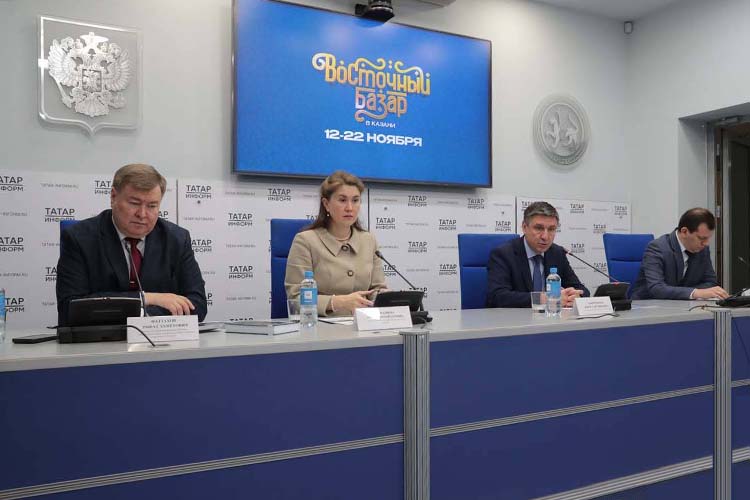 Пресс-конференция, посвященная подготовке к фестивалю «Восточный базар в Казани»