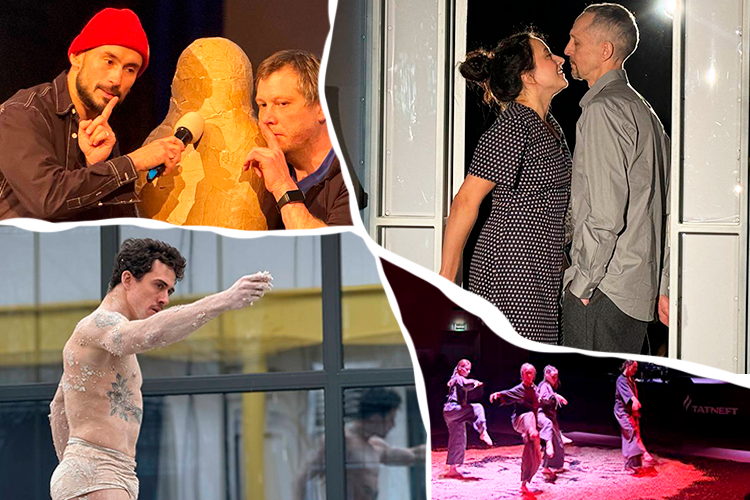 «Для истощенной почвы»: в Альметьевске танцевали на овсе и говорили со статуями