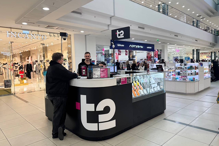 На первом этаже «Тандема» появился корнер Tele2