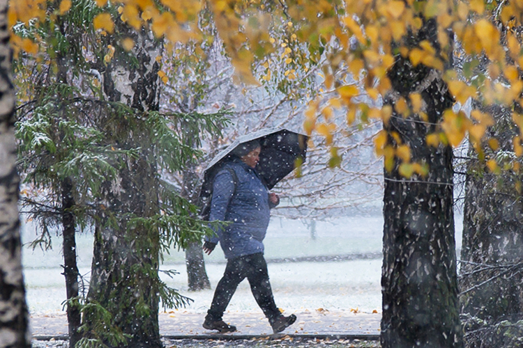«Позвоните дедушке наверх, в поднебесную»: когда ждать снега в Татарстане?
