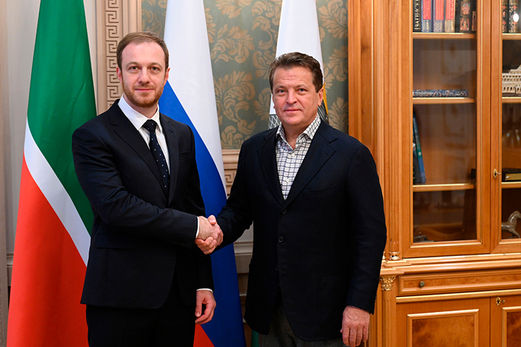 Ильсур Метшин приветствовал сегодня нового руководителя комитета по развитию туризма города Александра Шавлиашвили