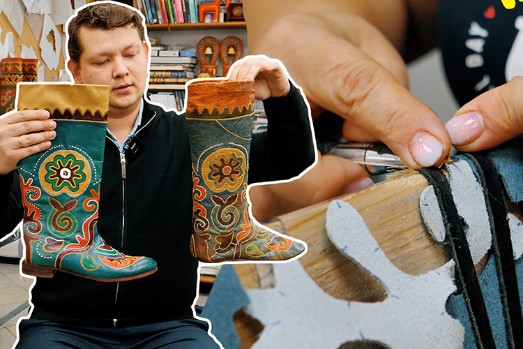 Сапоги за 150 тысяч и мозаика для Балдинини: как потомственный обувщик возродил казанский шов