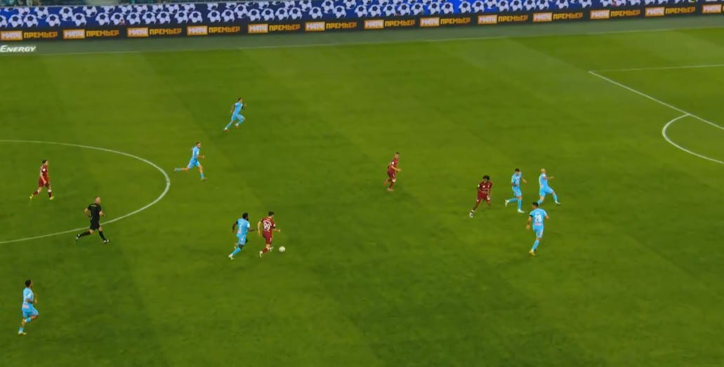  Скриншот трансляции «Матч ТВ»