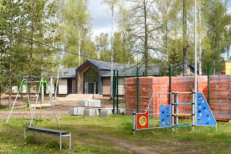 Продолжается и реконструкция детского оздоровительного лагеря «Нармонка»