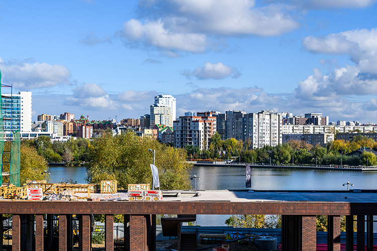 ЖК Promenade строится на берегу главного озера города