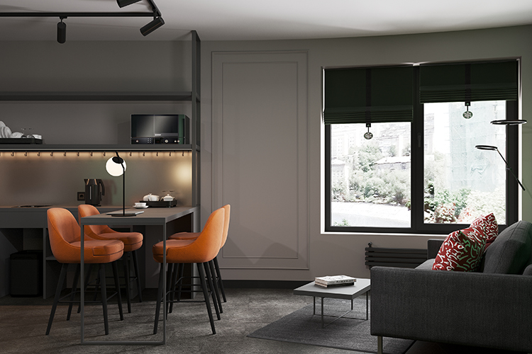 Сдать уникальный отель Vertical Boutique с профессиональным управлением планируется до конца 2026 года