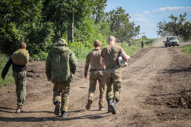 После частых перебросок в 2022–2023 годах именной батальон «Алга» закрепился на южном фланге Бахмута