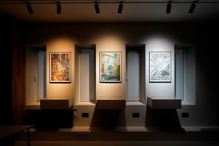 Управление светом - музейное освещение