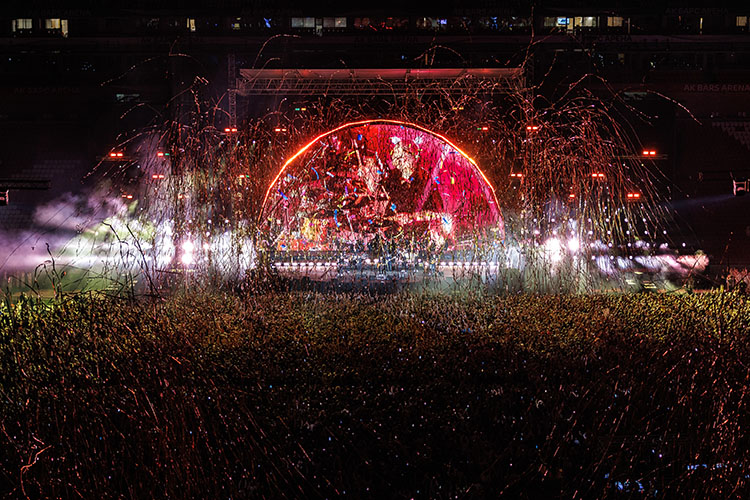 «Энергия на стадионе была очень позитивная. И народ&hellip; я давно не видел таких счастливых людей, которые попали на концерт!»