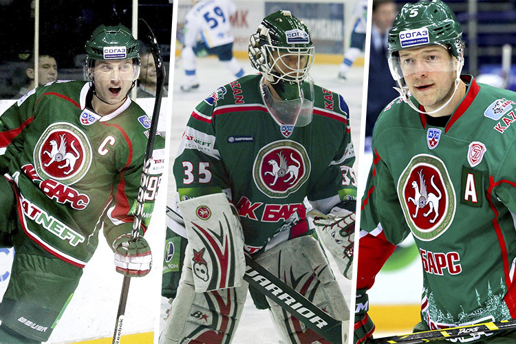 Алексей Морозов, Петри Веханен и Илья Никулин (слева направо)