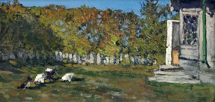 Туржанский Леонард (1874&mdash;1945). Осень. Солнце. 1914 г.&nbsp; Чувашский государственный художественный музей