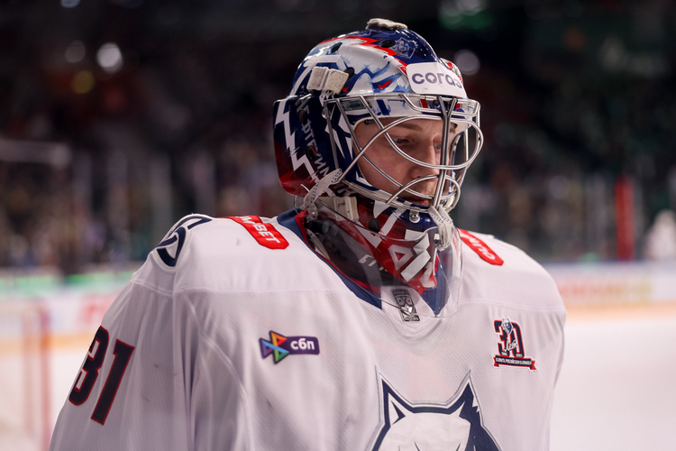 Ярослав Озолин оформил первый «сухарь» в КХЛ