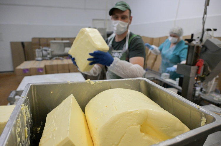 В стране растет производство сливочного масла, сыра, творога и других категорий продукции