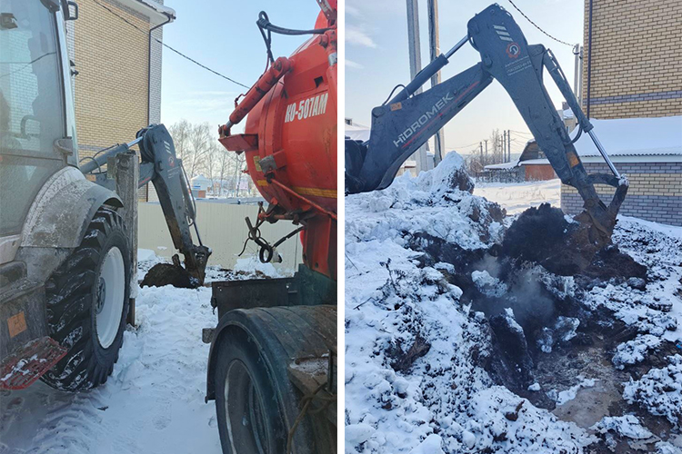 В селе Пестрецы вчера устраняли серьезный порыв на сетях водоснабжения, который случился рядом с многоквартирным домом, пришлось временно отключить два водозабора