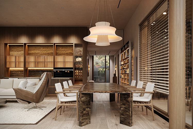 «В сфере приватных премиум-интерьеров я бы выделила два запроса. С одной стороны &mdash; динамичный „отельный“ функционал для тех, кто живет в движении, с другой &mdash; концепция „дома-наследия“ с акцентом на коллекционные предметы искусства и дизайна»