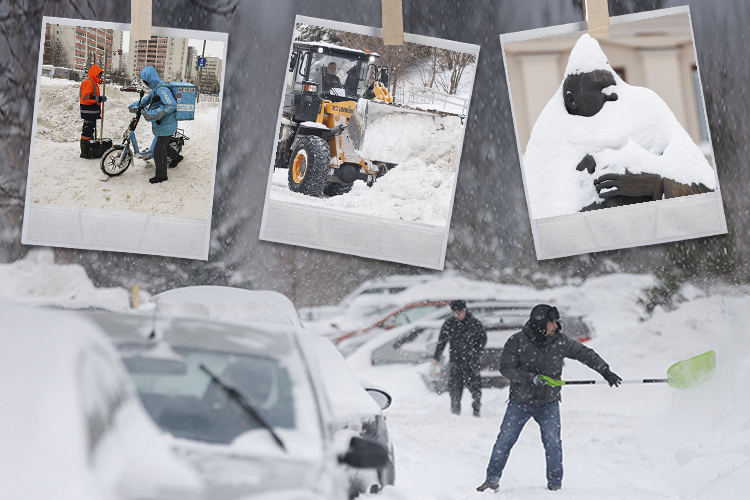 «Все ребята сейчас без выходных»: как Казань откапывается из снежного плена