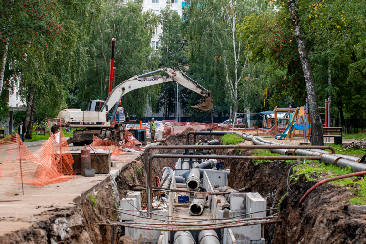 Капитально отремонтировано 44 км сетей водоснабжения и водоотведения &mdash; на это ушло еще 1,7 миллиарда