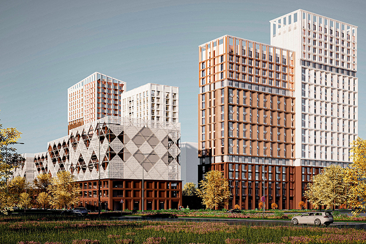 В 2026 году продолжится работа над еще одним знаковым объектом: достаточно крупным жилым комплексом, в котором сконцентрировано сразу несколько объектов, &mdash; «Мирас». Это монолитные дома повышенного класса с закрытой территорией и многоуровневыми паркингами