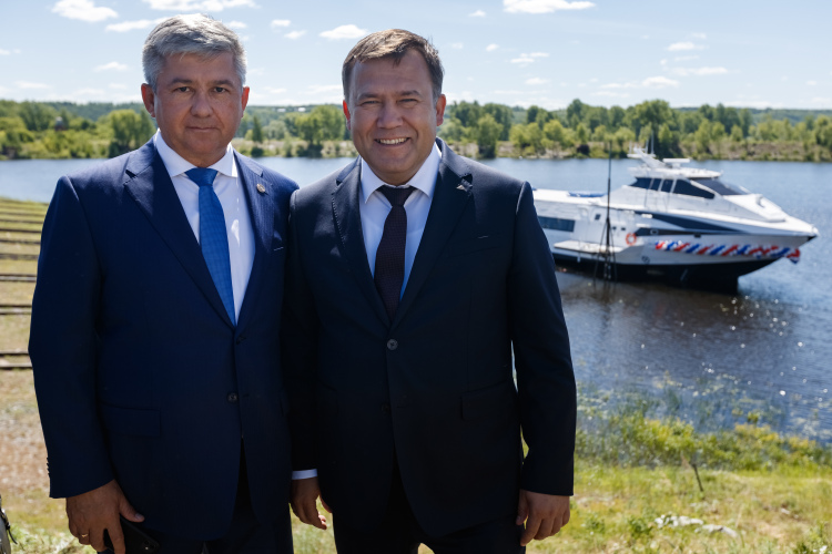 «Решив возродить в Зеленодольске строительство судов на подводных крыльях (СПК), мы в 2023 году всего за 6 месяцев построили первый «Метеор 2020»